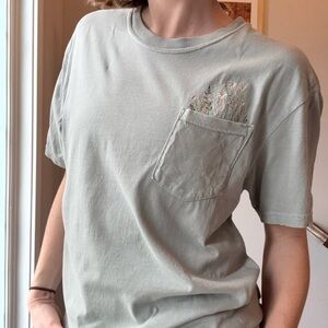 Embroidered Pocket T-Shirt